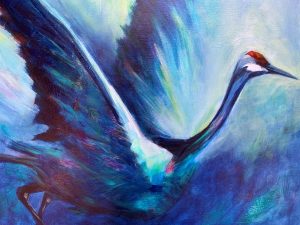 Taking Flight | Acrylic on Panel | 16" x 12" | Price on Request