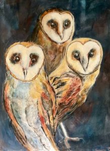 The Parliament | Acrylic Mixed Media on Paper | 14" x 19" | Price on Request