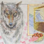 Thornbury Entree | Mixed media on navigation chart | Price and Size on Request