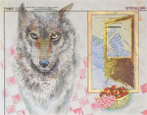 Thornbury Entree | Mixed media on navigation chart | Price and Size on Request