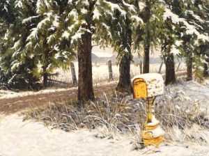 Mail Run | 27" x 35" | Price on Request